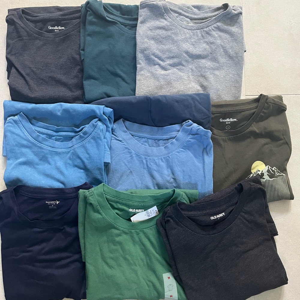 Old Navy and Goodfellow T-Shirt Bundle